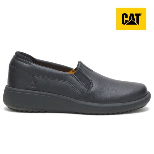 Caterpillar ProRush SR+ Slip-On Schoenen Dames Zwart (SLZE.NL)